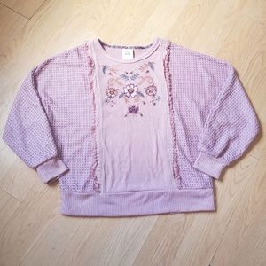 Knox Rose Woman's Long Sleeve Top Size L.